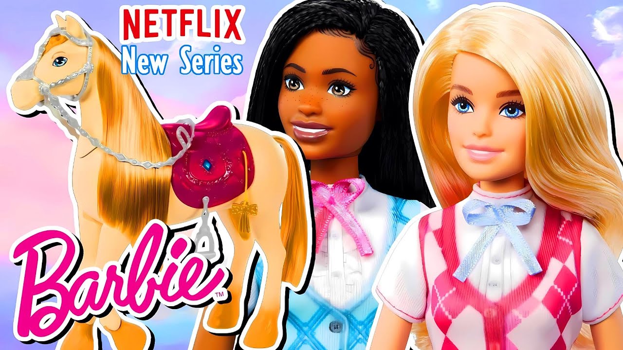 NEW ALERT!Barbie Mysteries The Great Horse Chase AMAZING Dolls +PLAYSETS