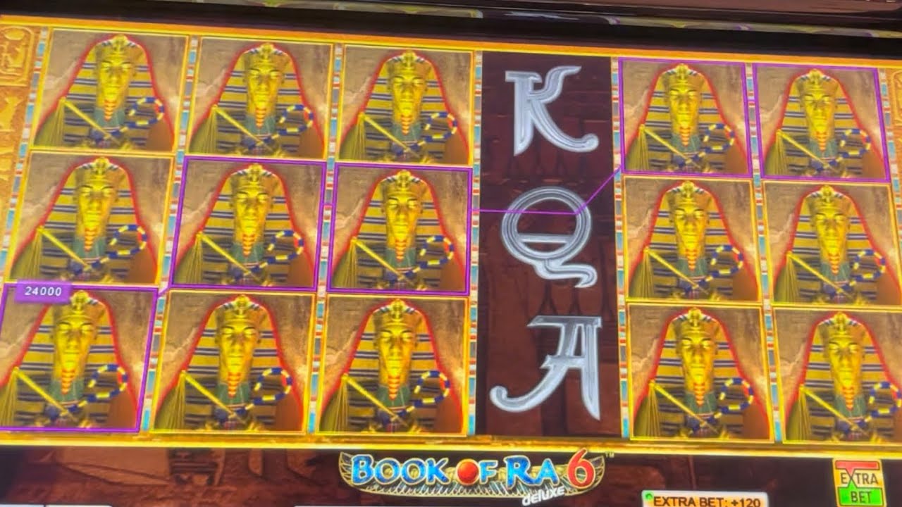 Book of RA 6 wins and huge JACKPOT