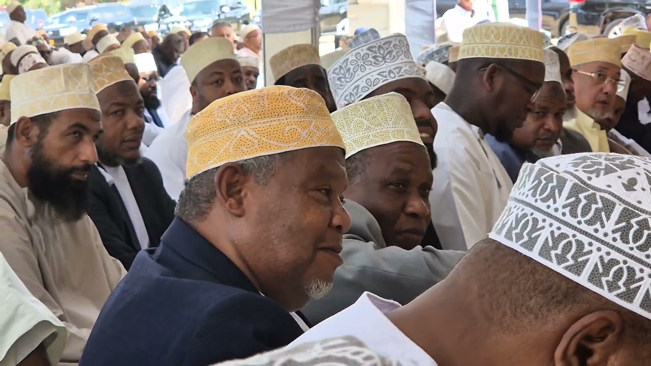 MASHARIFFU WA HUDHURIA DUWA YA MZEE MWINYI ZNZ MANGA PWANI.23/2/2025