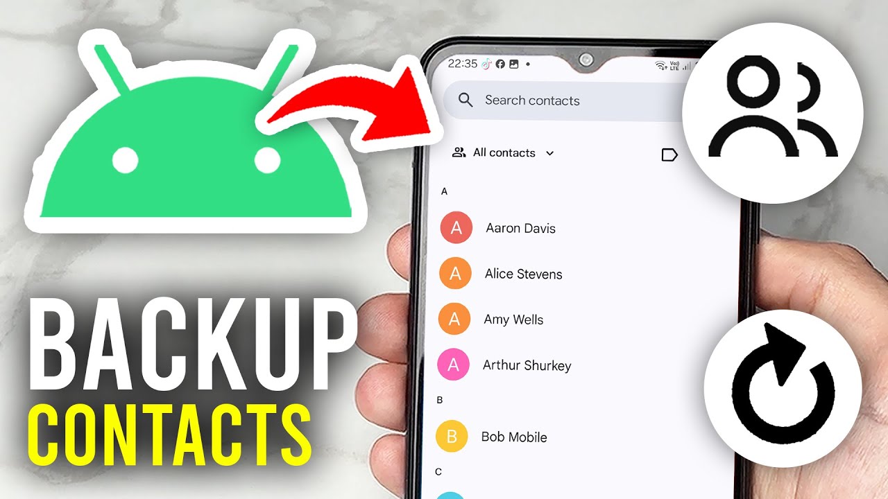 How To Backup Contacts On Android - Full Guide