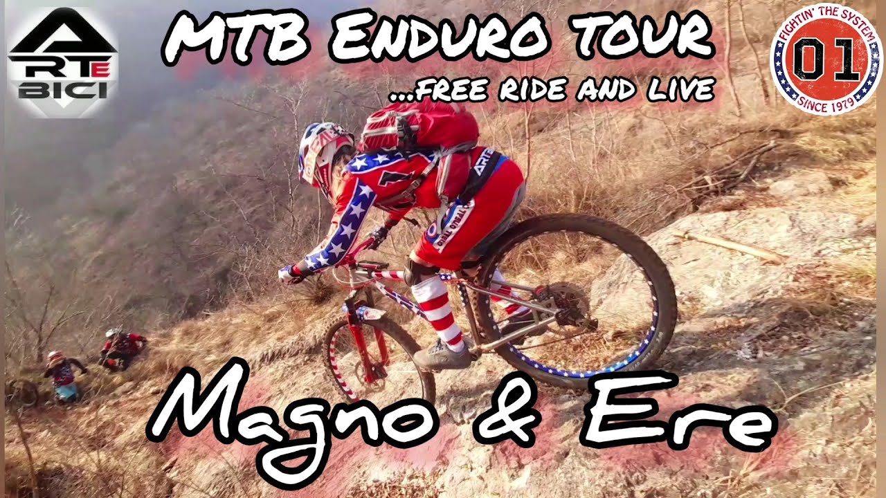 Discese Epiche sul Monte Magno MTB Enduro con il Team Artebici a testare DH Ere e DH Fonte Free Ride