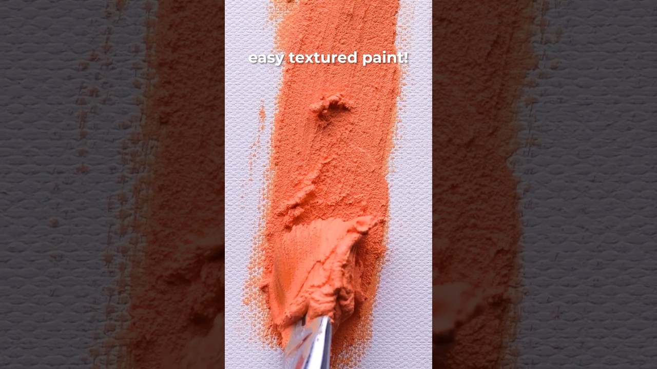 Baking soda + paint = instant textured magic! ✨ #shorts
