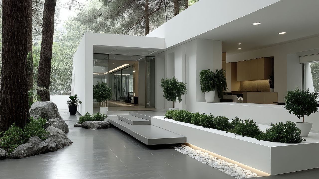 “A Home That Feels Like Escape | Soft Light, Quiet Luxury, and Thoughtful Modern Architecture
