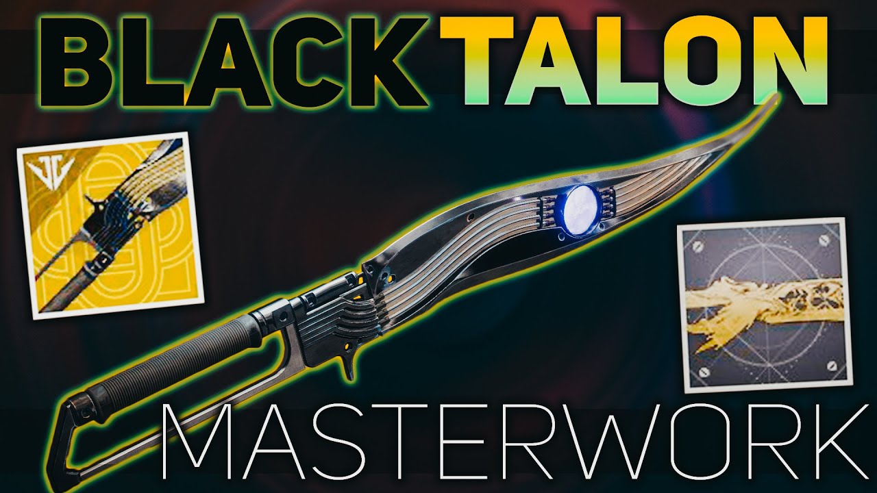 Black Talon Masterwork (Exotic Catalyst Review) | Destiny 2 Season of Dawn