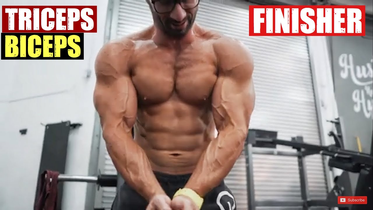 RUTINA DE TRICEPS Y BICEPS (C/ Finisher) | GYMTOPZ