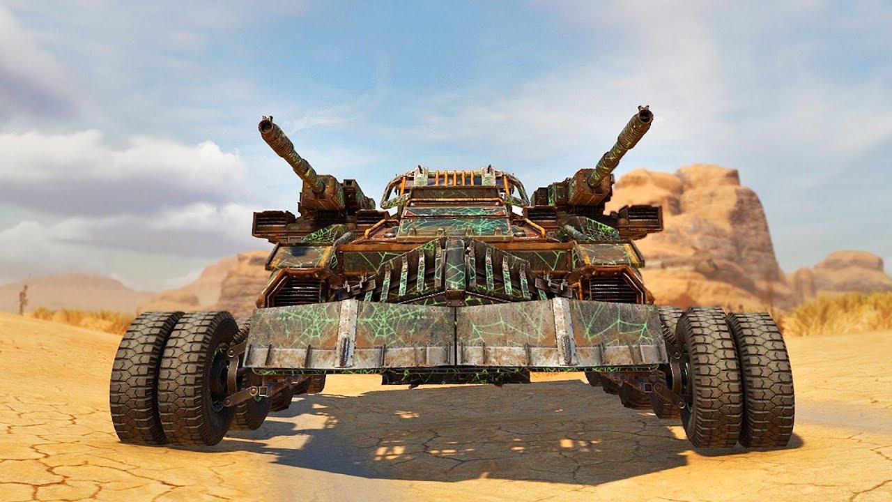 When The Computer Randomly Generates You Amazing Builds in Crossout