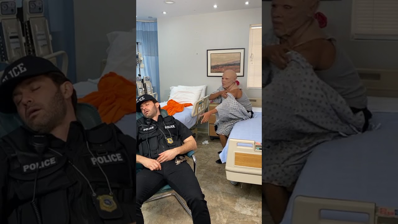when the cop WAKES UP!!