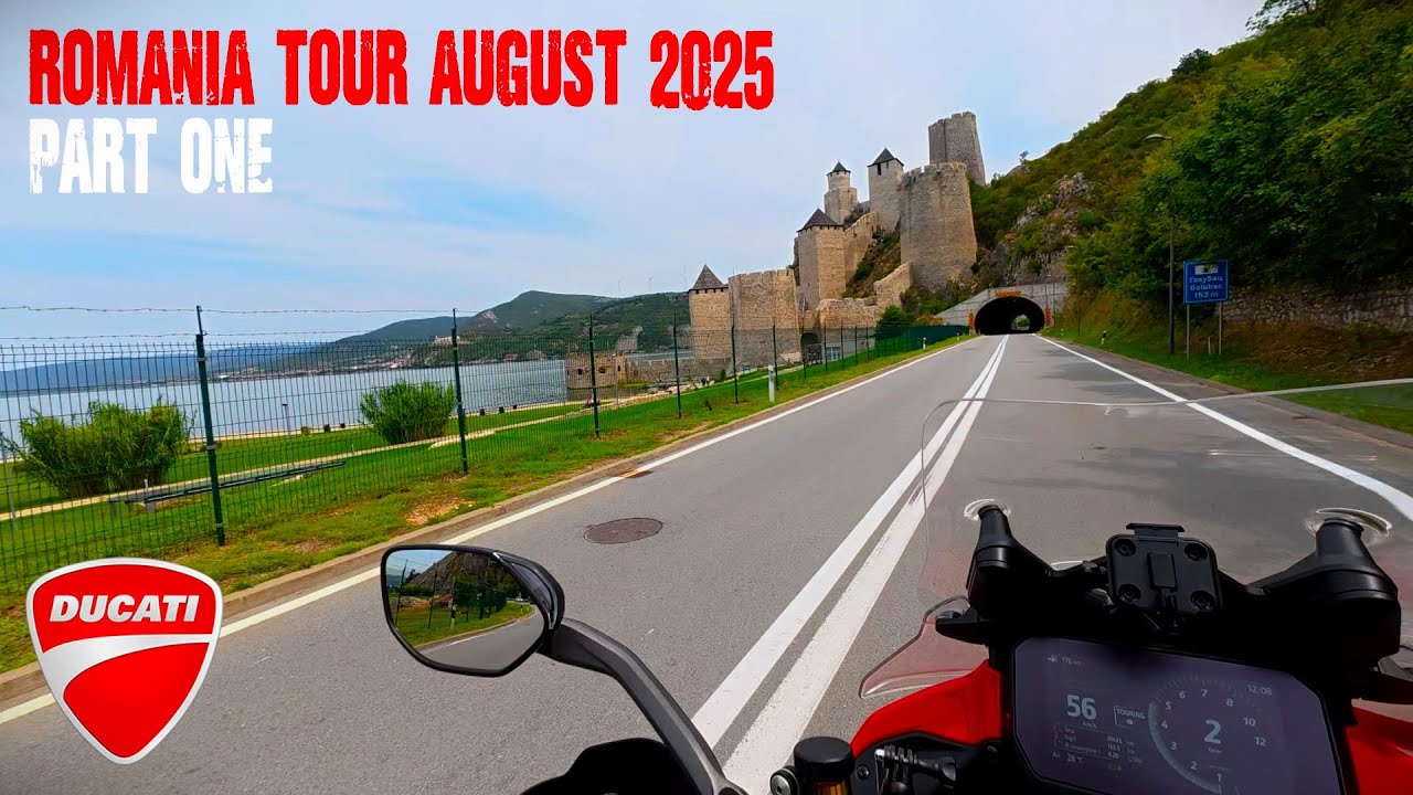 Rumunija Motorom Avgust 2025 1.Deo - Beograd - Dunavska magistrala - Curtea de Arges