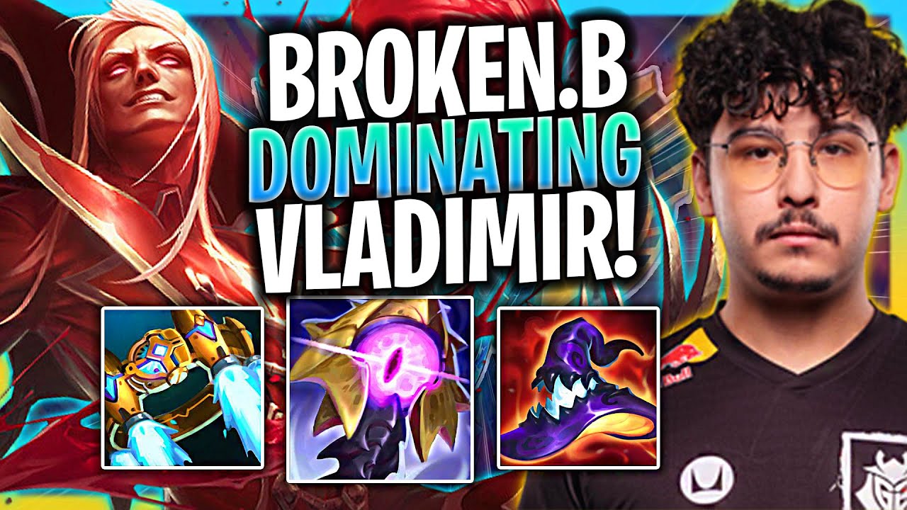 BROKEN BLADE DOMINATING WITH VLADIMIR TOP! | G2 Broken Blade Plays Vladimir Top vs Malphite!