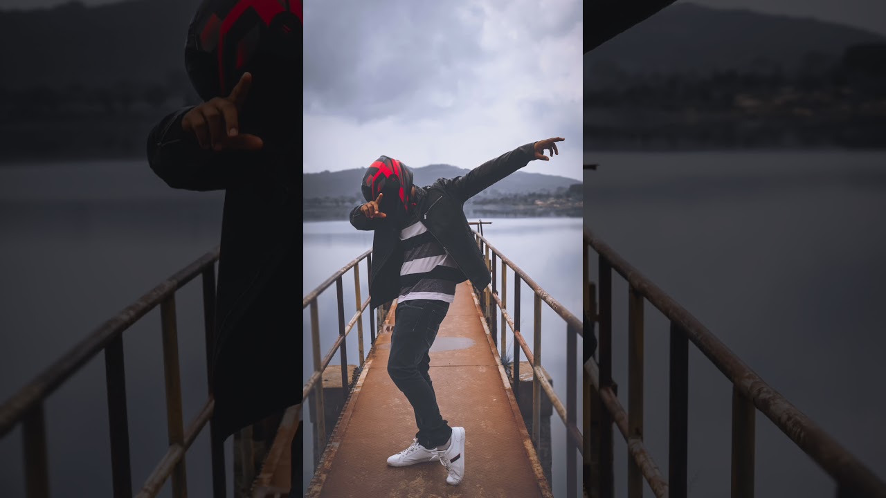 dab on bridge #shorts #motovlog #dab #pose