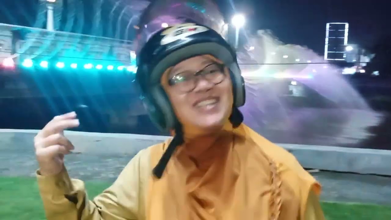 @romawinantoberbagi Semarang bridge fountain (monggo wisata ke Semarang)