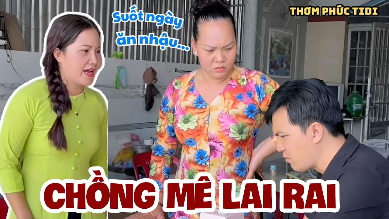 Chồng Mê Lai Rai Dắt Bạn Tới Quán Vợ Bán Bánh Xèo Để Ăn Nhưng Không Trả Tiền | Thơm Phức Tidi