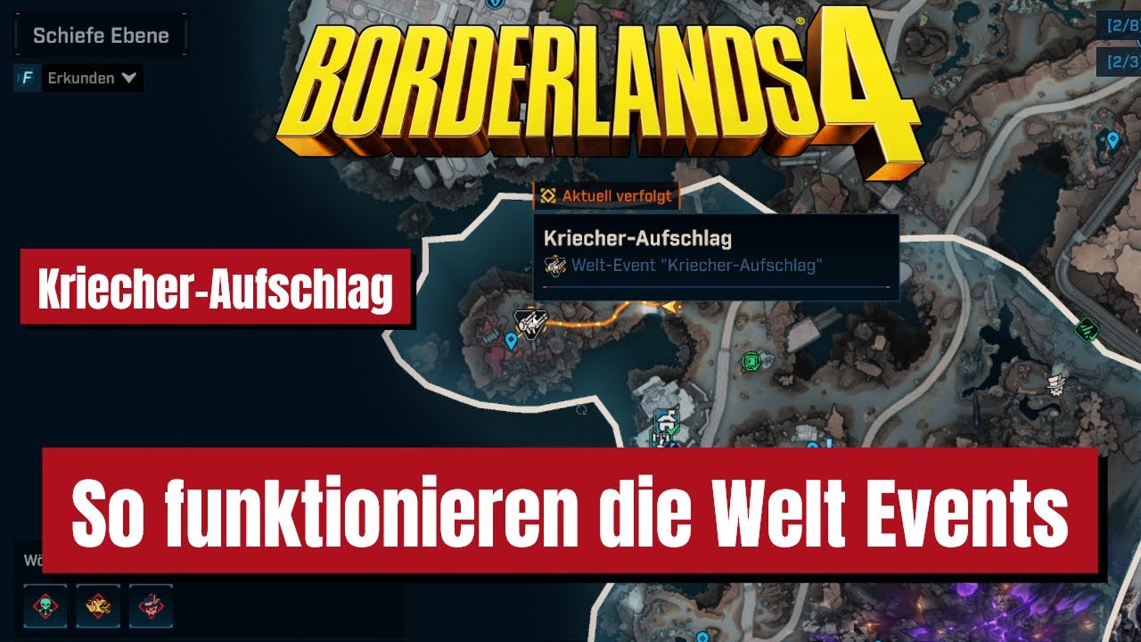 Borderlands 4 &ndash; So funktionieren Welt-Events: Kriecheraufstieg | Beginner Guide (Deutsch)