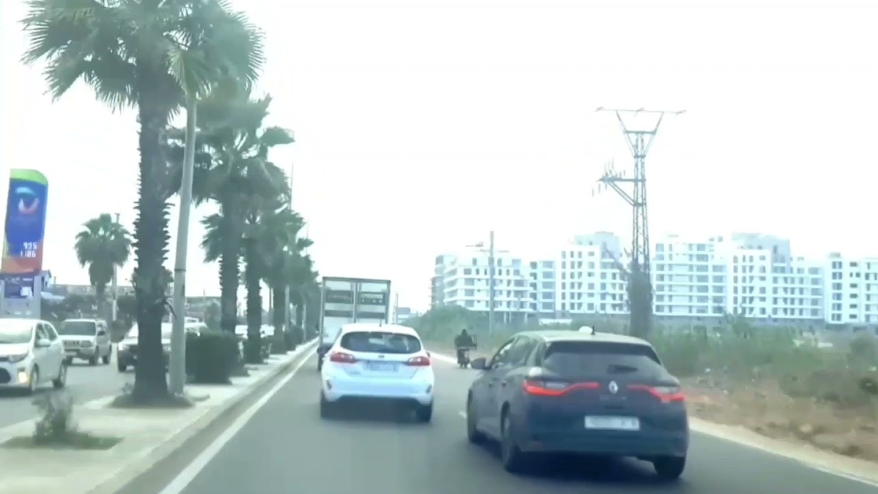 جولة من شارع سيدي عبد الرحمان إتجاه طريق ازمور دار بوعزه