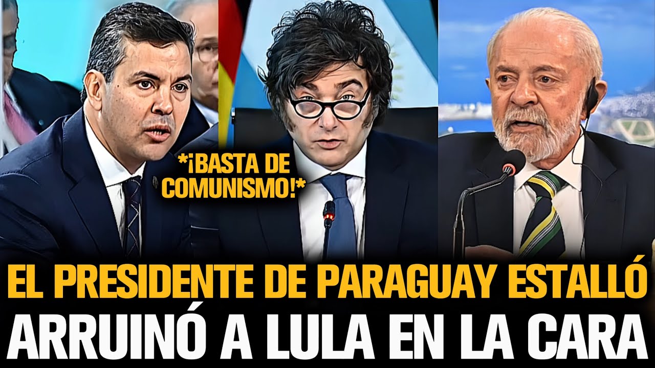 EL PRESIDENTE DE PARAGUAY ESTALLÓ CONTRA LULA ANTE EL MERCOSUR