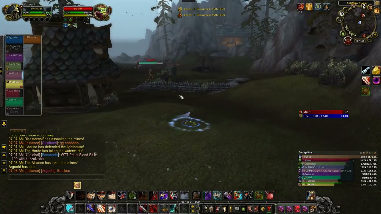 tauri wow bg MVP