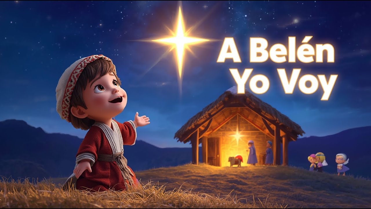 🎶 A Belén yo Voy💫 | Canción de Navidad para Niños