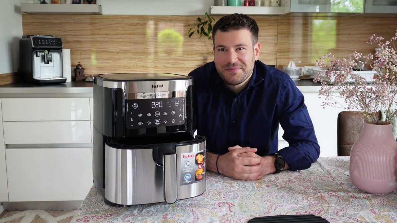 Unboxing - Παρουσίαση Air fryer Tefal Easy Fry & Grill XXL και παρασκευή φαγητών