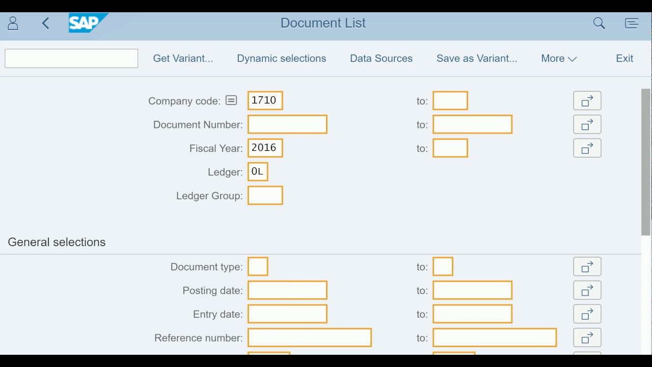Fiori App Interface - SAP GUI