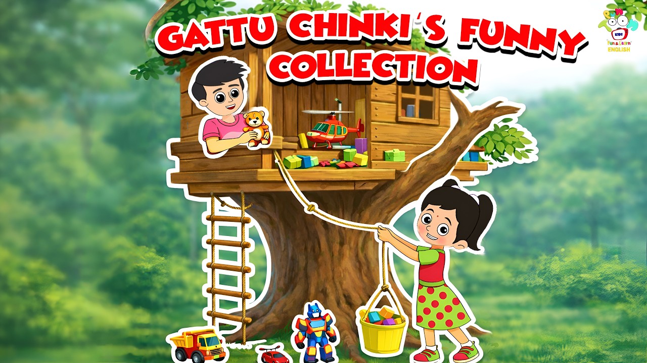 Gattu Chinki’s Funny Collection | English Moral Stories | English Animated | English Cartoon