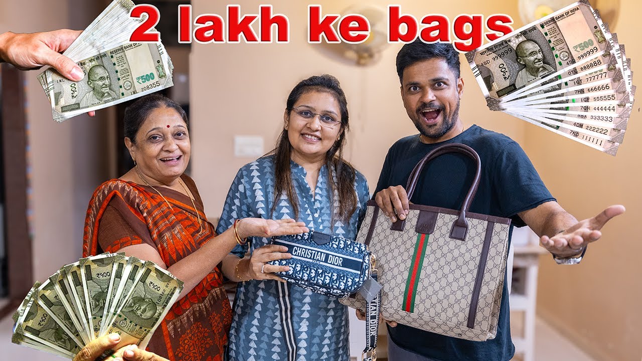 Sarika ko 2 lakh rupee ka bag gift kiya aur Mummy ko shock laga
