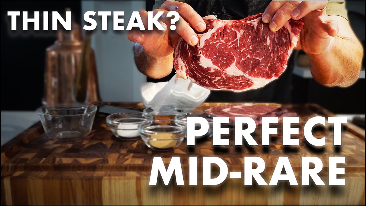 Thin Ribeye? Here&rsquo;s How to Nail Medium Rare Like a Pro 🥩