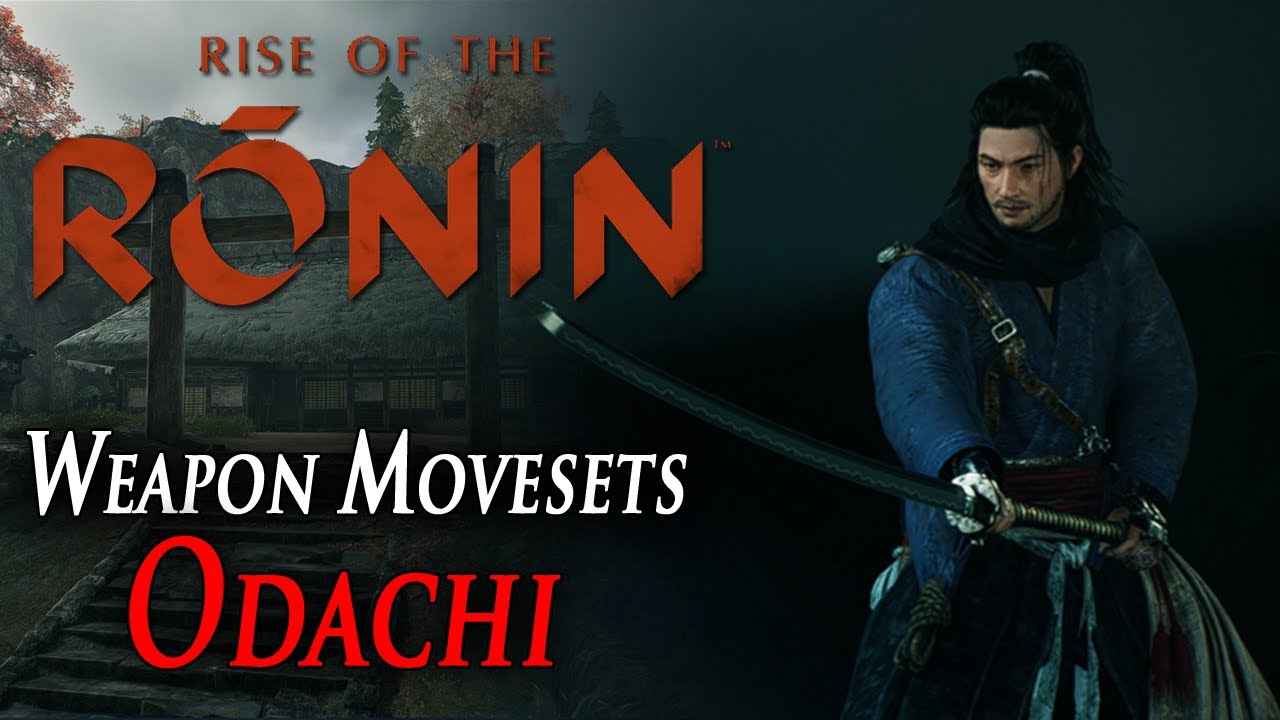 Rise of the Ronin - Weapon movesets (Odachi)