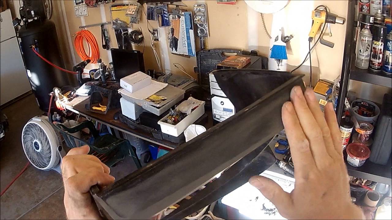 How to cut headlight bezals for knight rider nose install