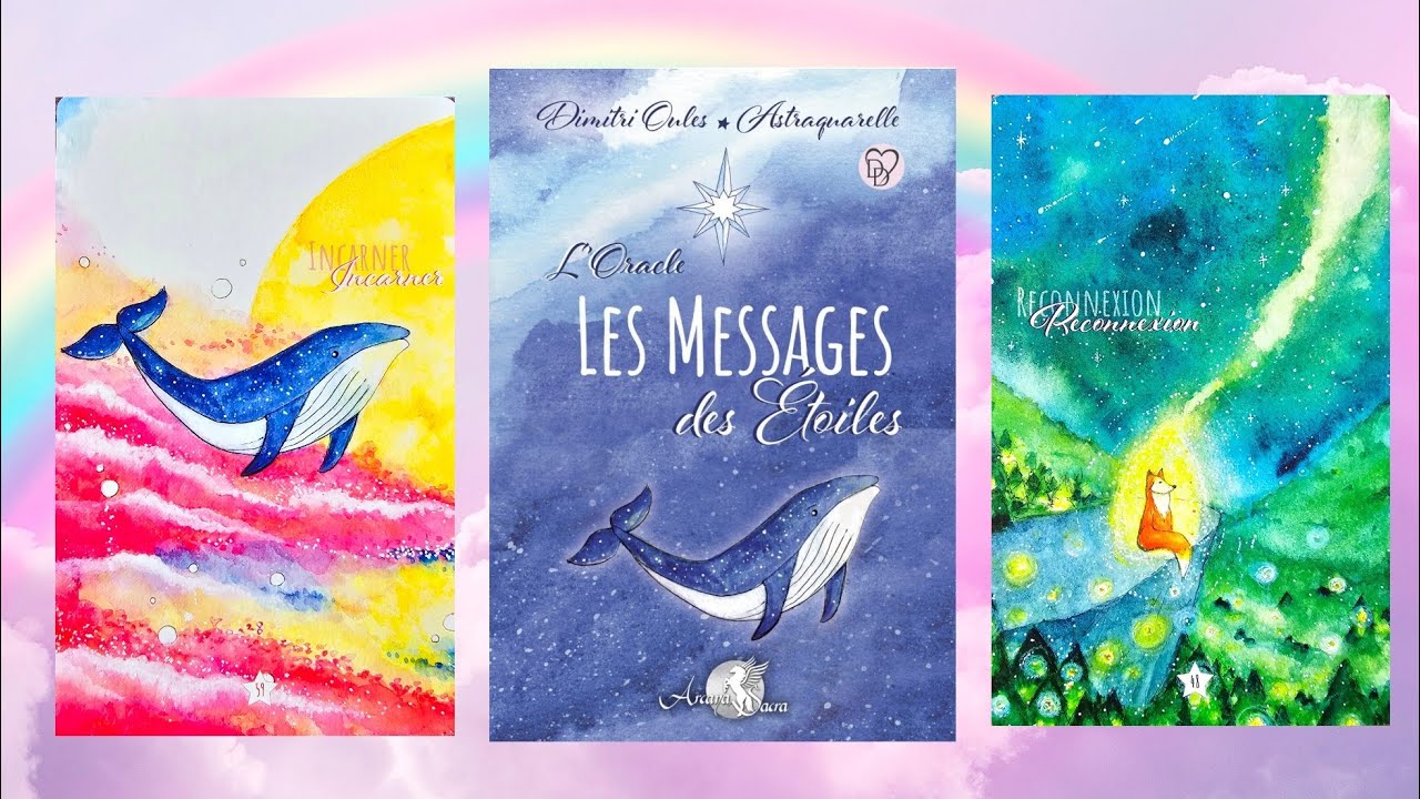 🌠🐋L'oracle Les messages des étoiles de @O&Dimi chez Arcana Sacra 🐋🌠
