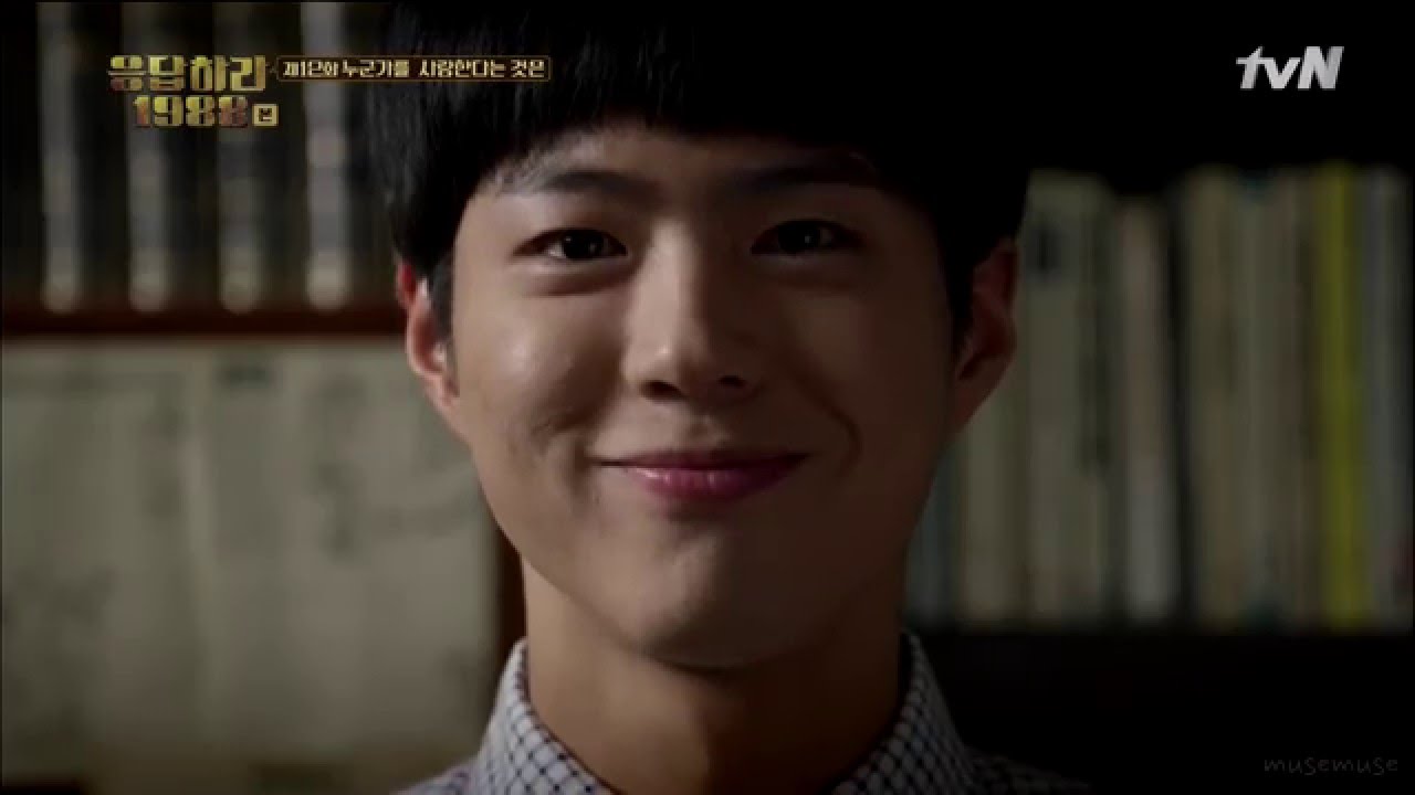 can't take my eyes off  you ...응답하라 1988 뮤비