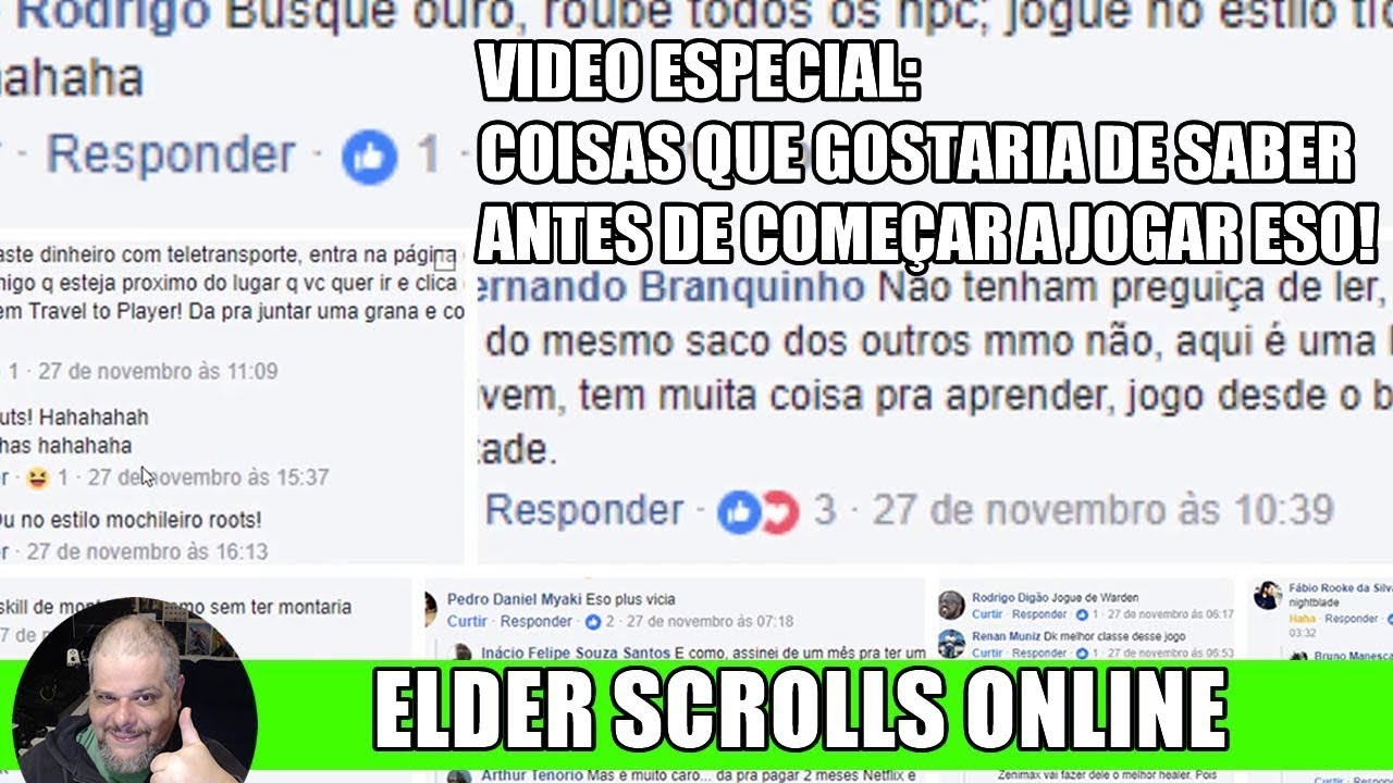 🐼🎮ESO GUIA ESPECIAL   COISAS QUE GOSTARIA DE SABER QUANDO COMECEI A JOGAR!🐼🎮