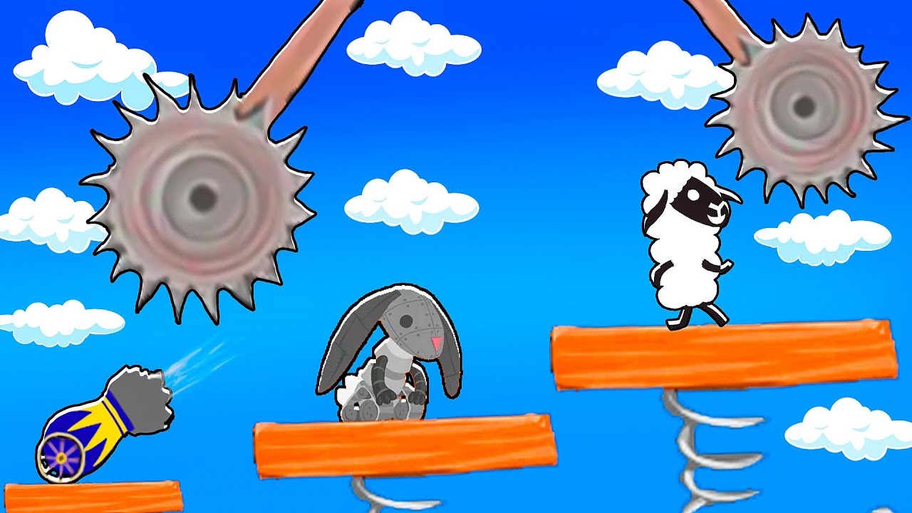 Trolling My Friends With CUSTOM Maps In Ultimate Chicken Horse