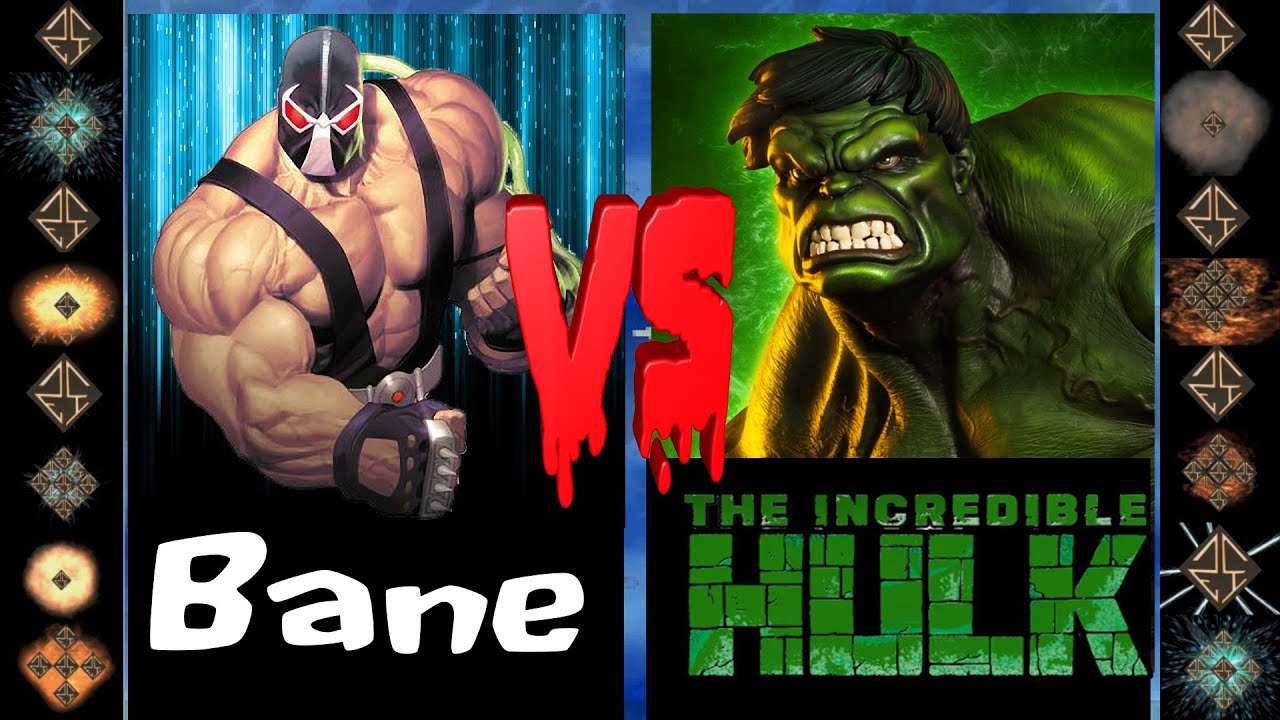 Bane (D.C. Comics) vs Incredible Hulk (Marvel Comics) - Ultimate Mugen Fight 2015