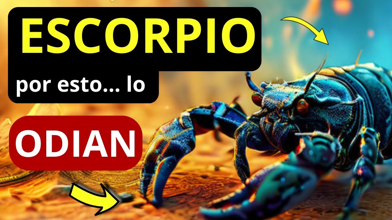 ¿Por qué odian a ESCORPIO? | descubre los DONES ocultos que lo hacen Sorprendente y ODIADO #escorpio