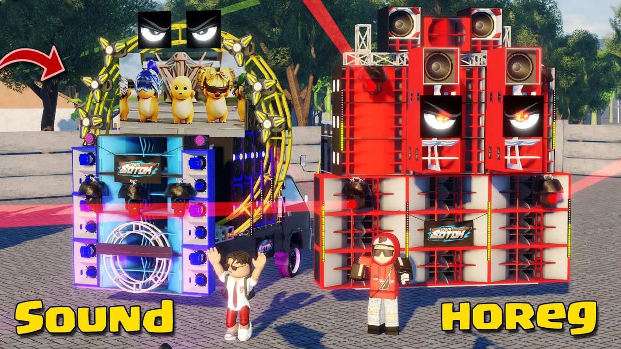 KITA BUAT SOUND SYSTEM SENDIRI KEREN BANGET DI ROBLOX