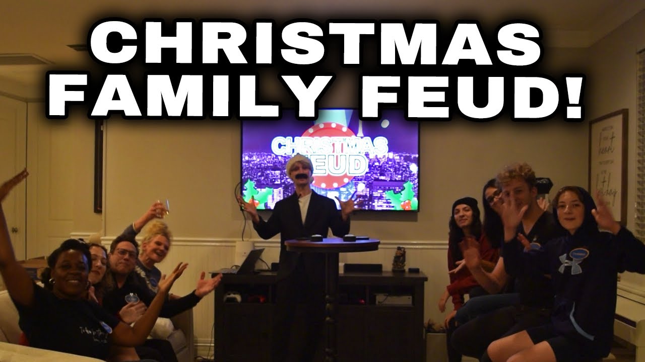 Playing CHRISTMAS FAMILY FEUD!! | Vlogmas 2024 Day 9