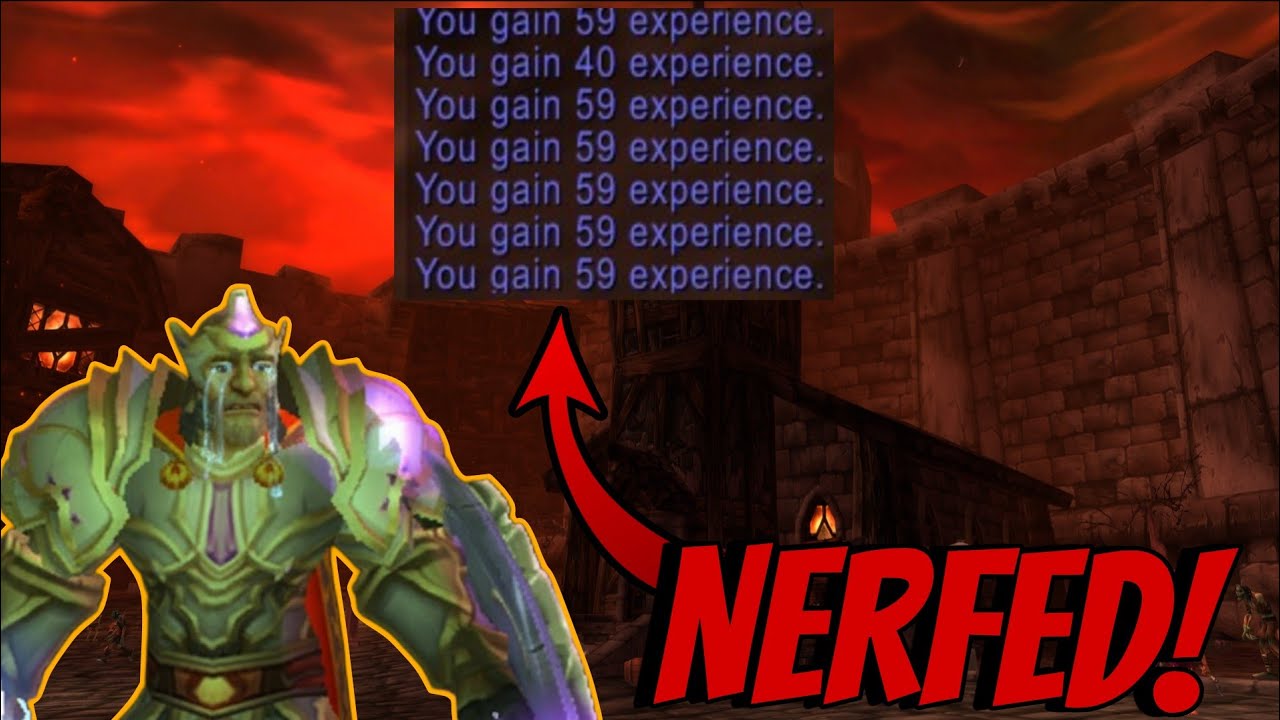 WoW TBC Anniversary (PTR)- Paladin still works for Raw Gold only! But XP is got NERF!!!!