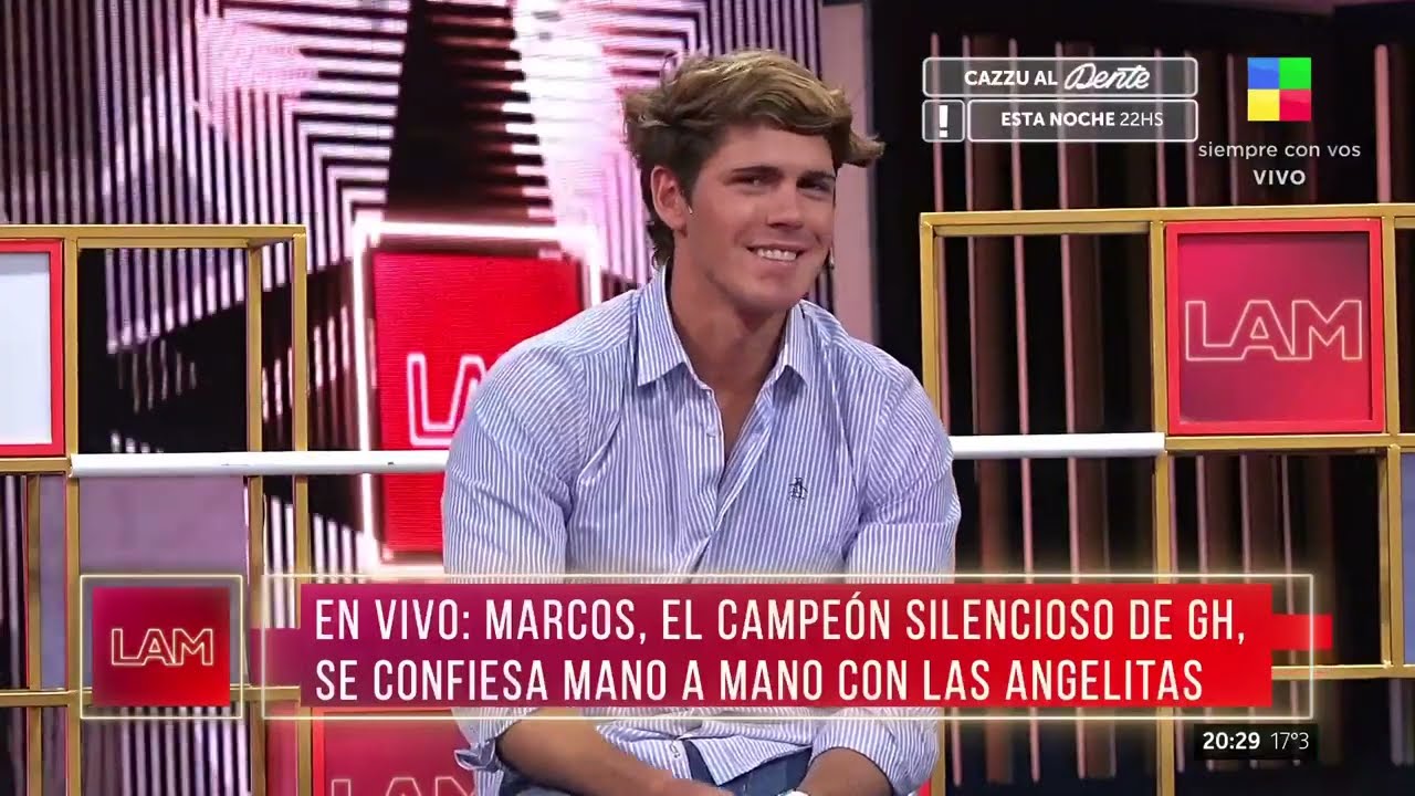 💣 Marcos, su novia y la relación con Julieta Poggio