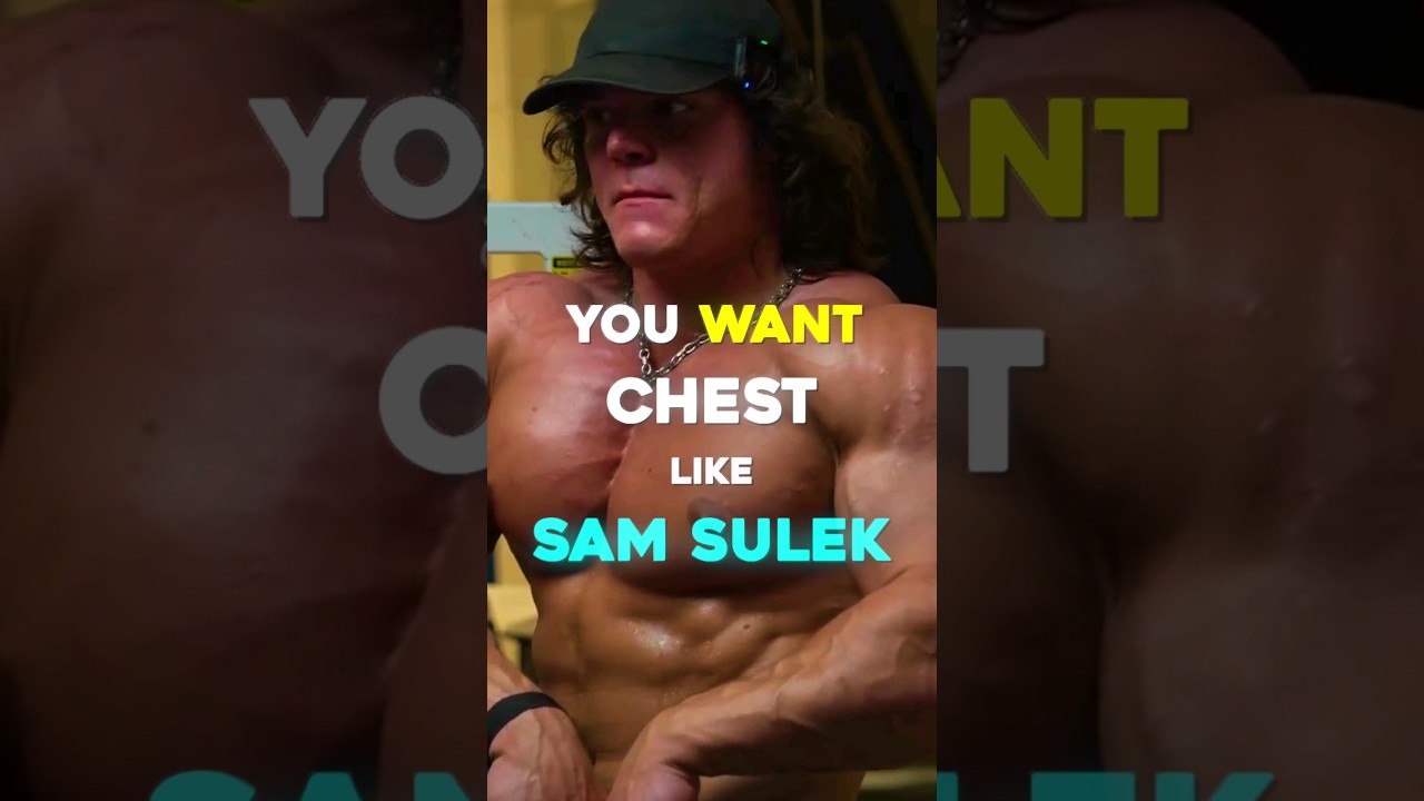 You need only 3 exercise for Sam Sulek Chest 🔥 #samsulek #chest #workout #gym #bodybuilder