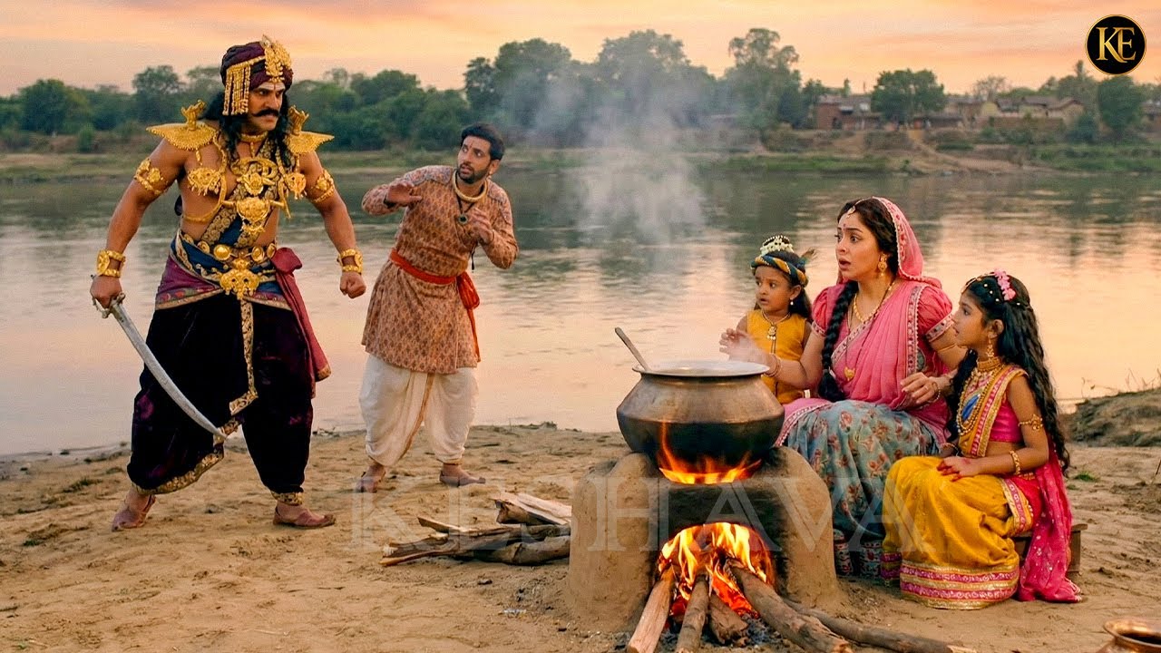 नदी किनारे कंस का आतंक, मइया-राधा के सामने बाल कान्हा पर मंडराया मौत का साया || Shree Krishan leela