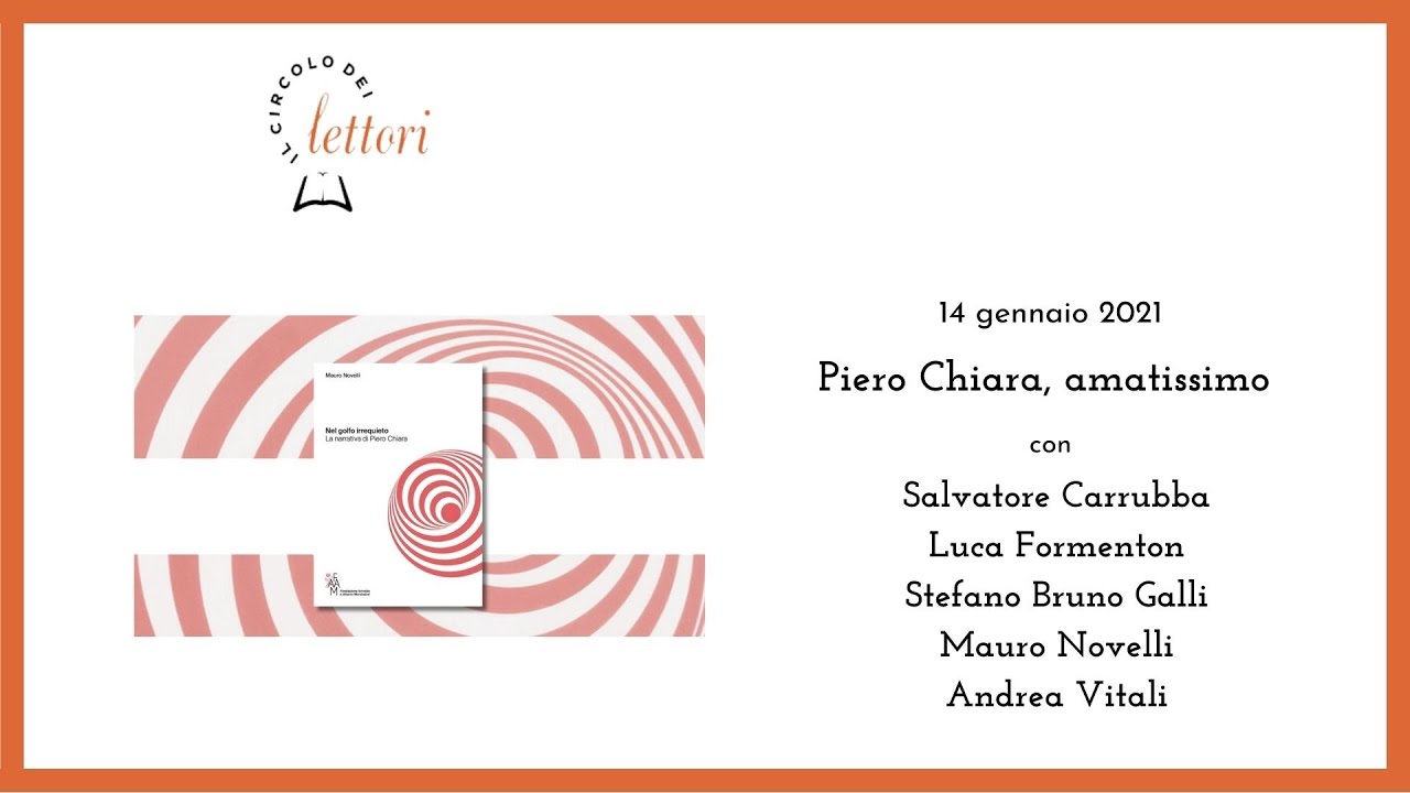 Piero Chiara, amatissimo