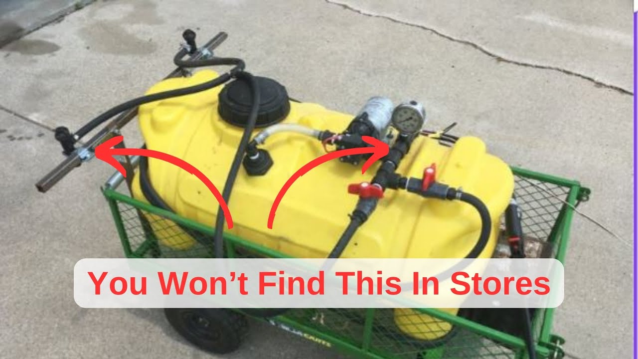 Building a Sprayer: Step by Step Guide to Constructing A Boom Sprayer for Lawns or Gardens