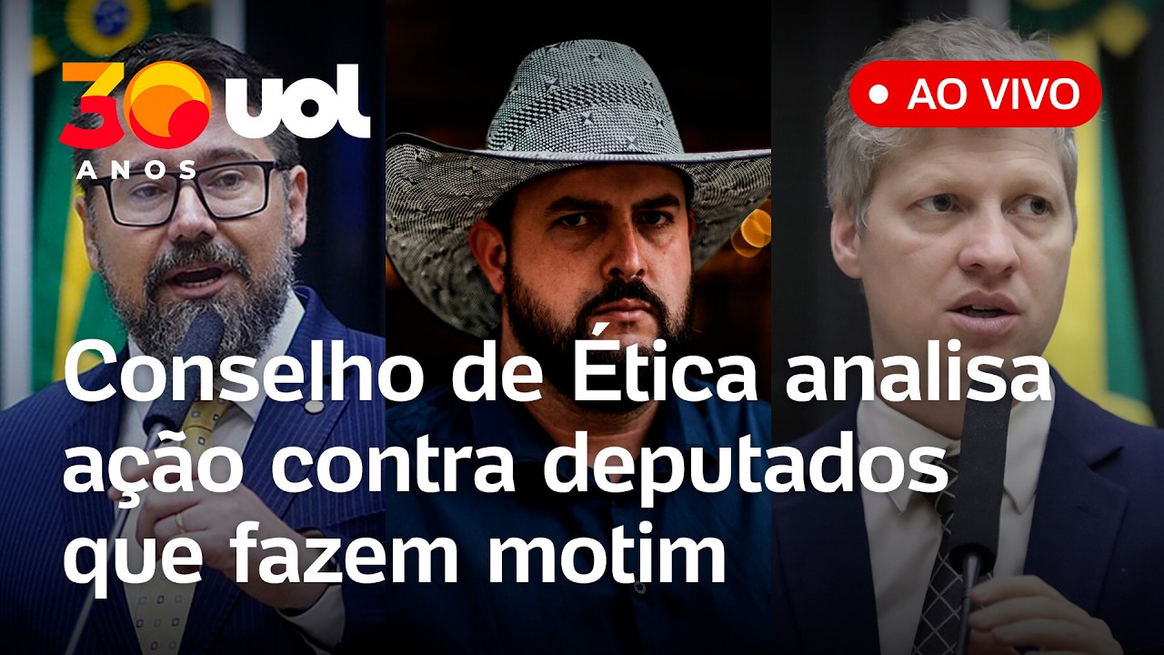 Conselho de Ética ouve Zé Trovão, Van Hattem e Pollon por motim que paralisou a Câmara; ao vivo