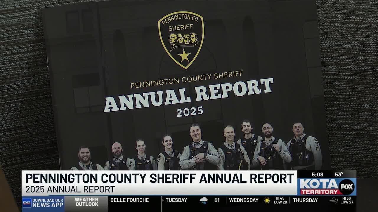 Pennington County Sheriff’s Annual Report shows crime all around is down, while Citizens calls ar...