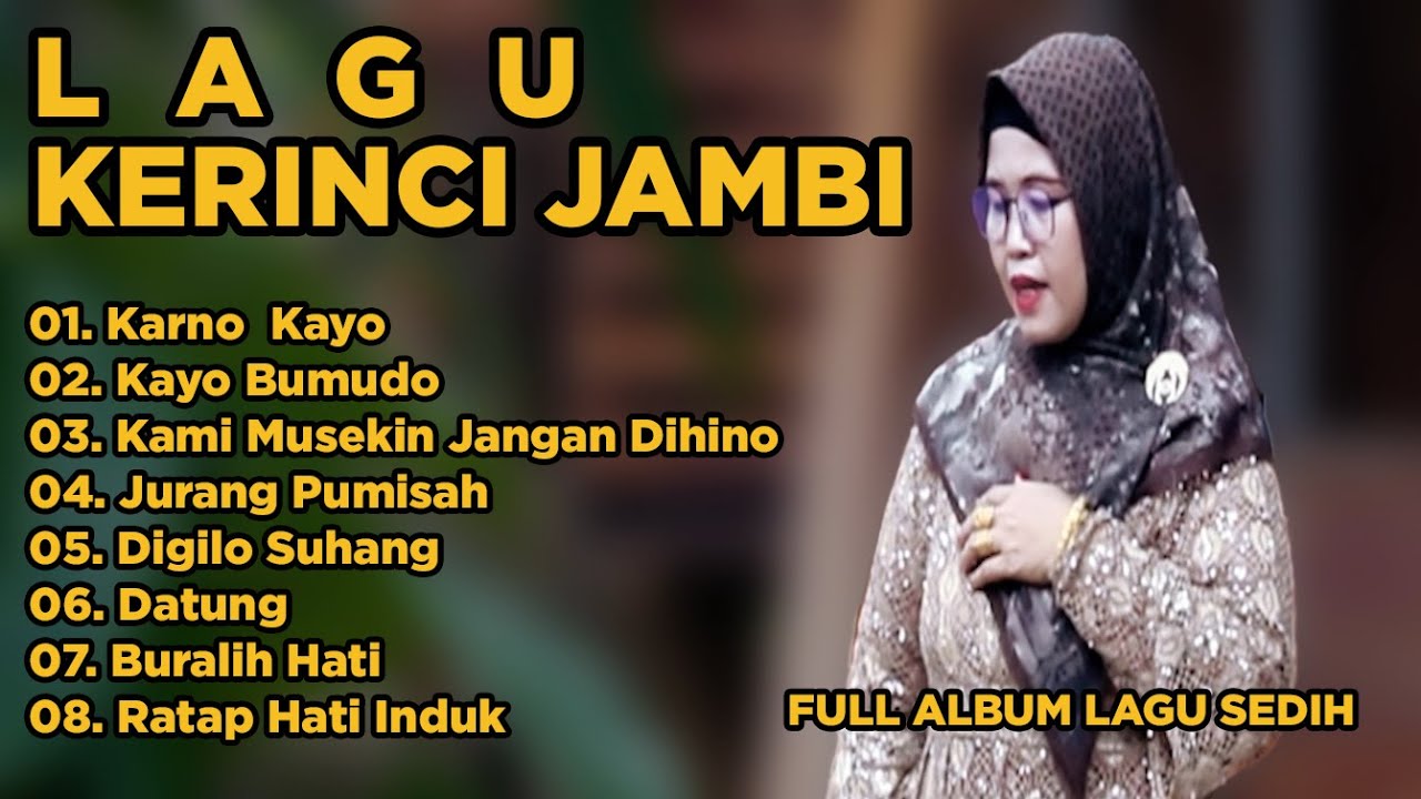 Lagu Kerinci Jambi Paling Sedih Full Album