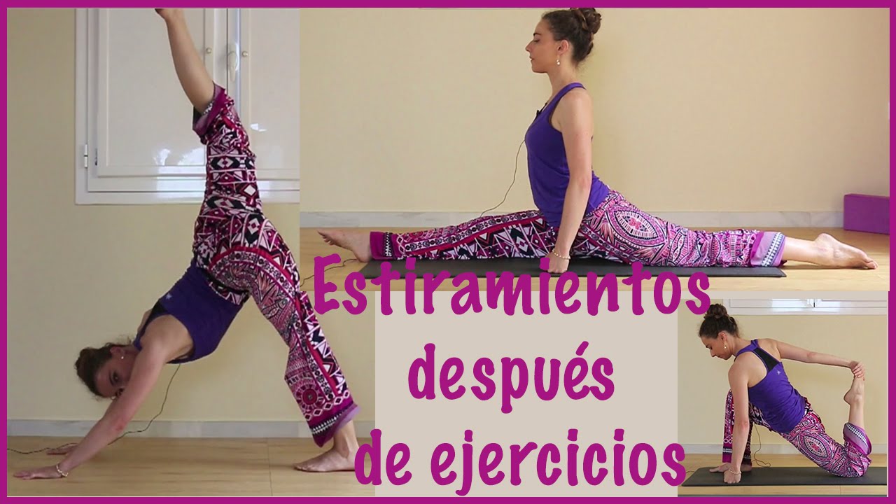 Estiramientos para después de clase de danza