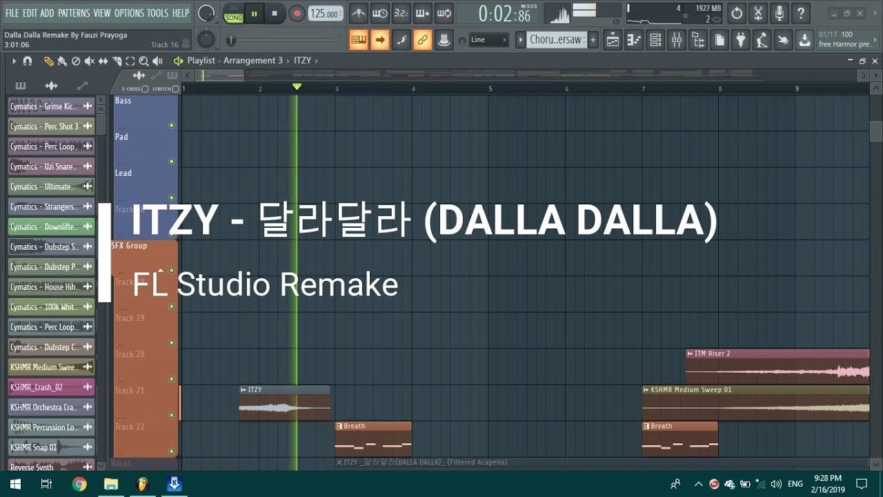 ITZY - '달라달라 (DALLA DALLA)' | FL Studio Remake | FLP