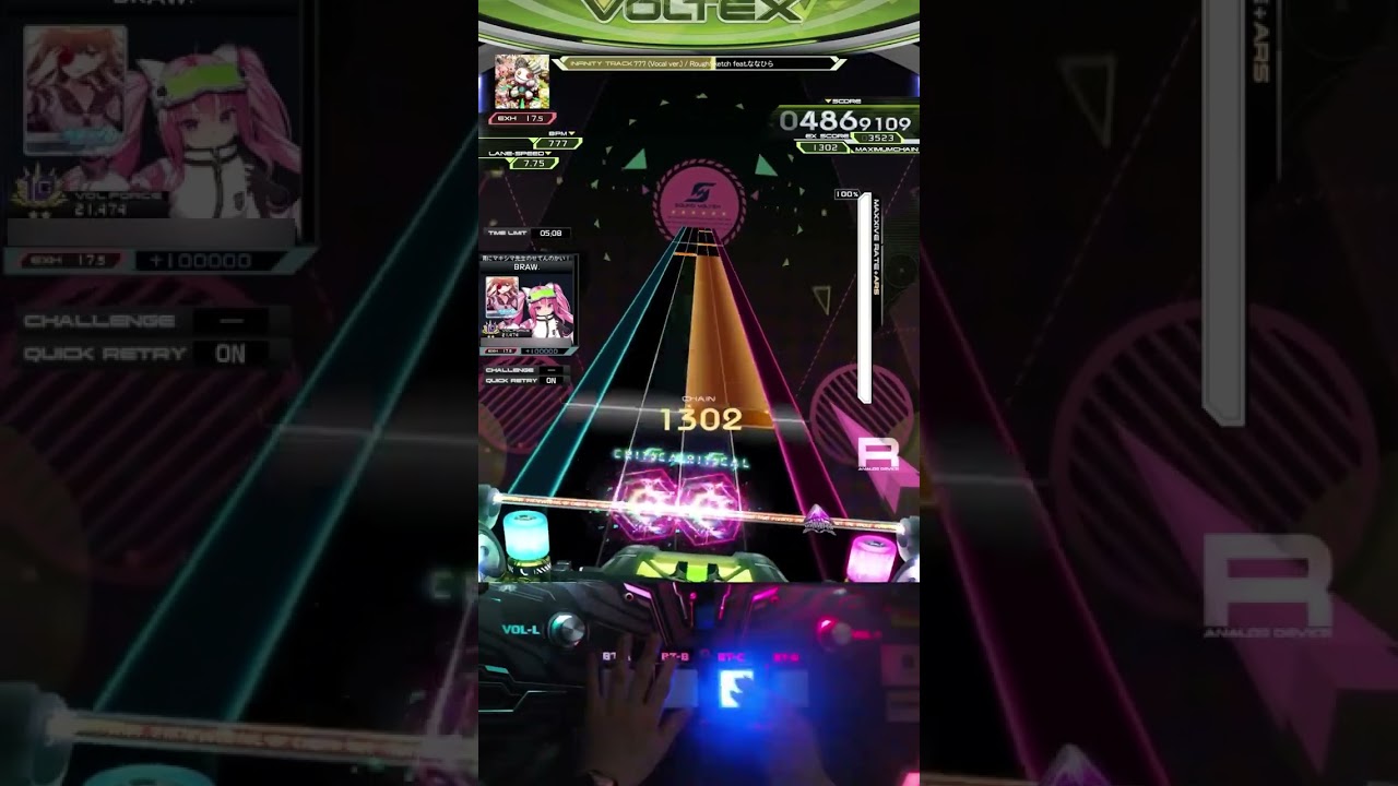 【SOUND VOLTEX】777 (Vocal ver.) [EXH 17.5] PUC