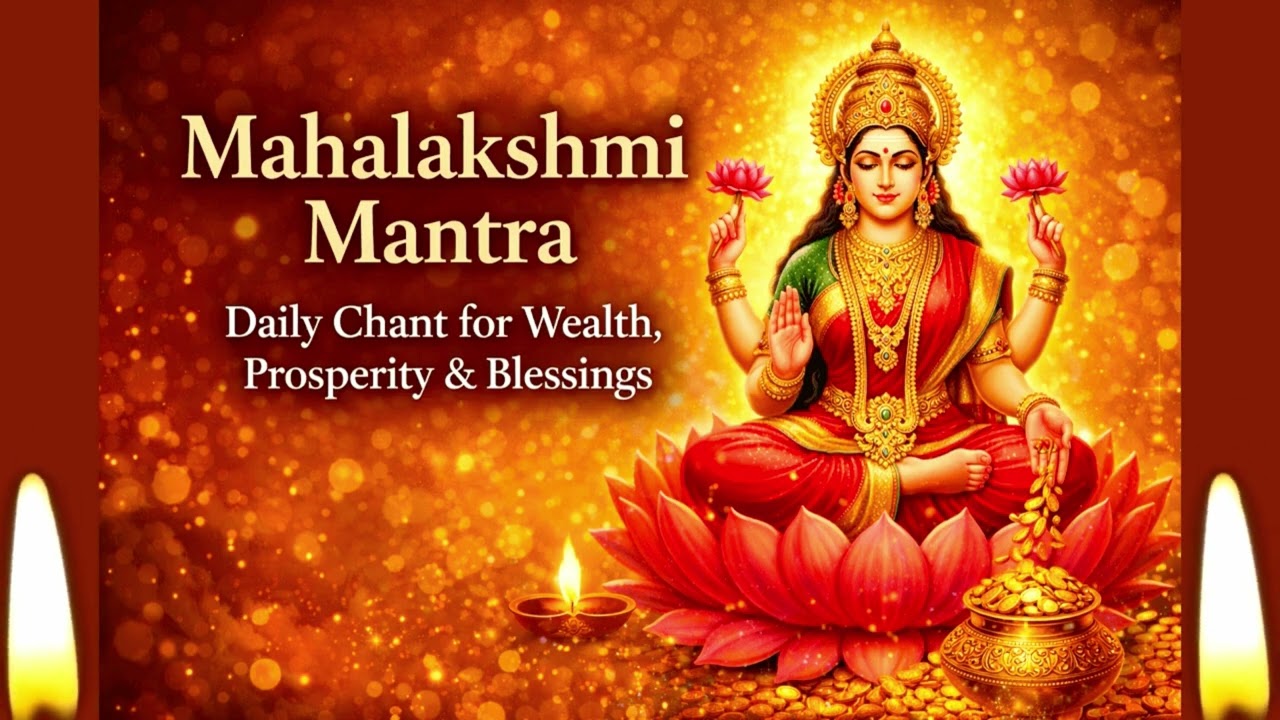 Mahalakshmi Mantra Om Mahalakshmai Namo Namah | Mantra for Wealth, Prosperity & Blessings 