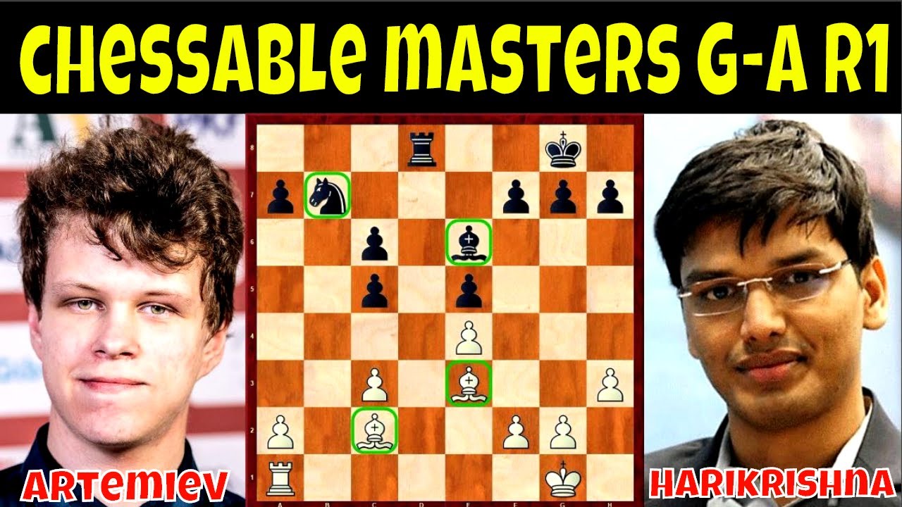 Effective Technique sa Minor Pieces and Rook and Pawn Endgames ||GM Artemiev vs. GM Harikrishna #304